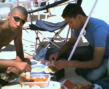moi é oth a la plage david a bouznika